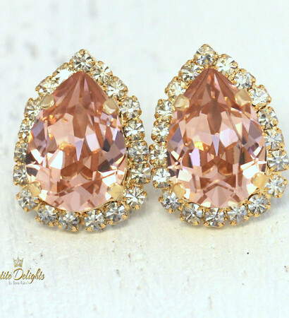 jewelry, handmade and blush pink