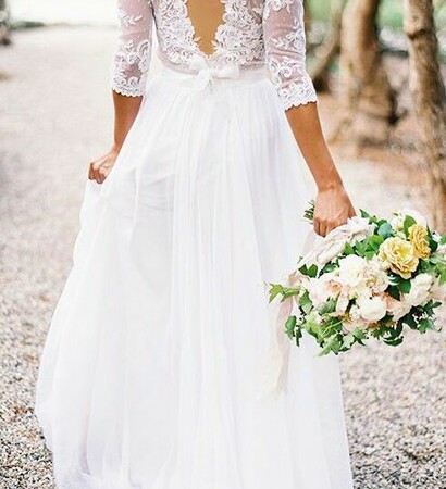 lace, wedding dress and white