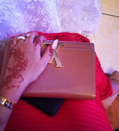 elegant, حنة and red dress