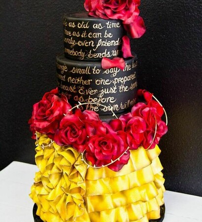 disney cakes, disney and weddings