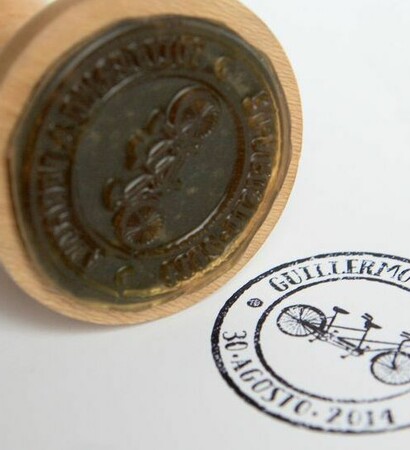 wedding stamp, sello aticom and sello