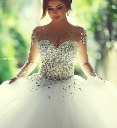 lovely, awesome and gorgeous wedding gown