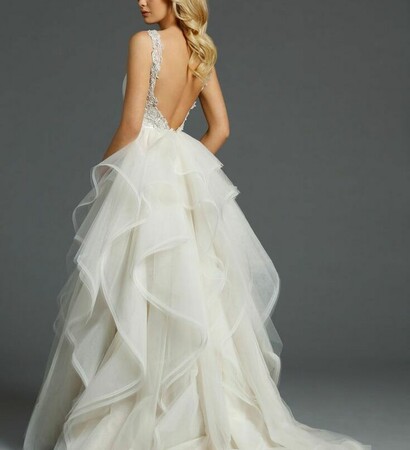 gown, tulle and weddingdress