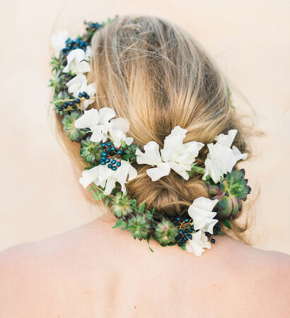 floral design, wedding flowers and floral crown