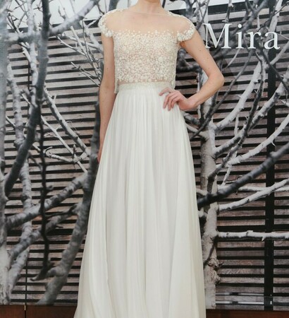 mira zwillinger, white and wedding dress