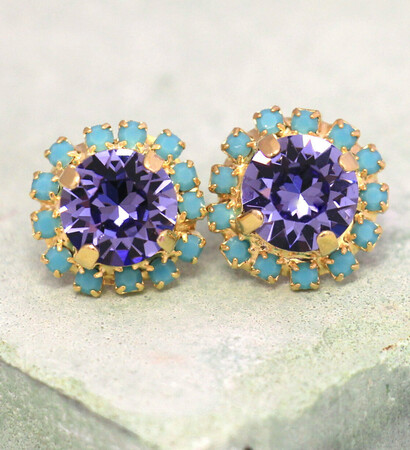 fashion, earrings and bridal