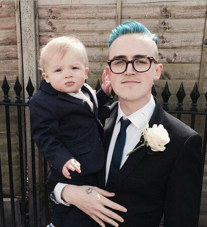 love, adorable and father