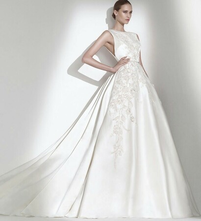 dress, elie saab and wedding dress