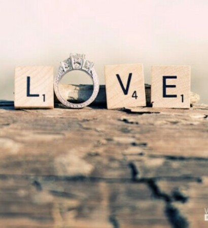 ring, love and propose