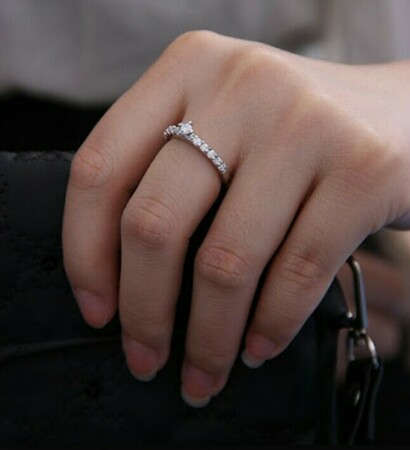 cute, ring and diamond