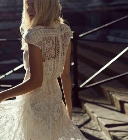 wedding dress, street and style