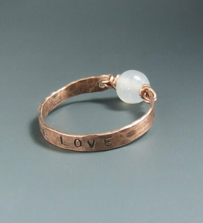 true love, lovers and copper ring