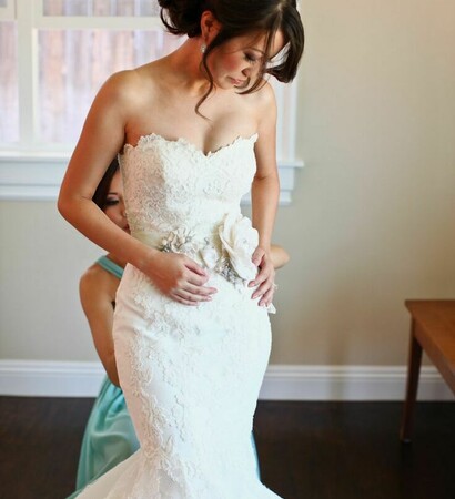 dress, bride and enzoani