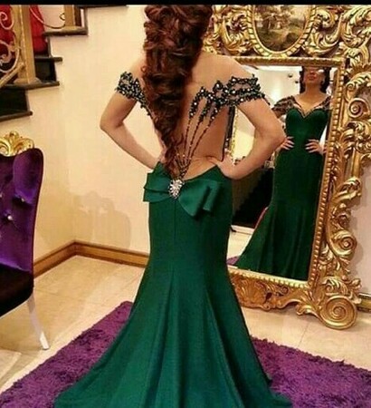 green, dress and fashion