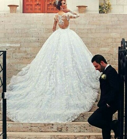 wedding dress, love and dress