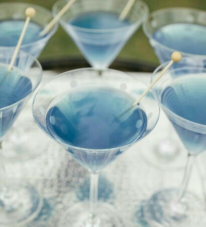 bridal, drinks and martini