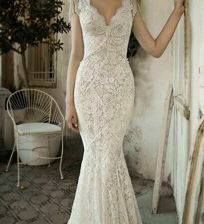 wedding dresses, lili hod and floral