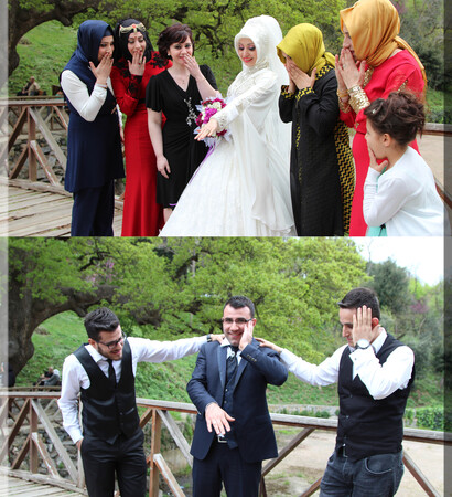 groom, sweet and bride