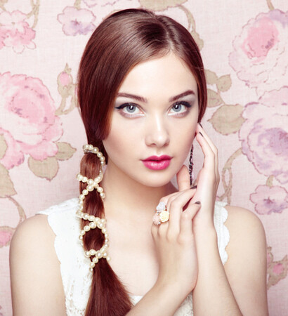 fashion, brunette and bride