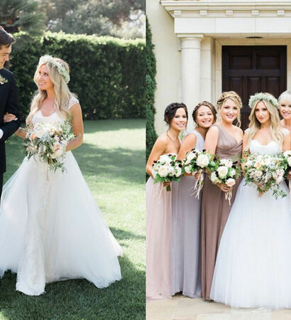ashley tisdale, wedding dress and ball gown