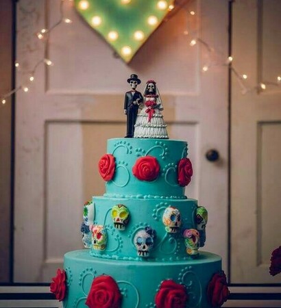 skeleton, rose and tattoo