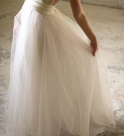 wedding dress, elegant and classic
