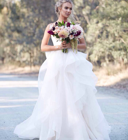 wedding gown, vintage and style