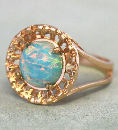 opal. ring, opal jewelry and style