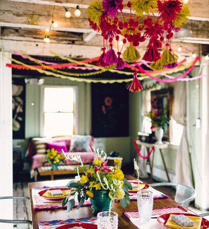 interior desing, boho style and wedding planner