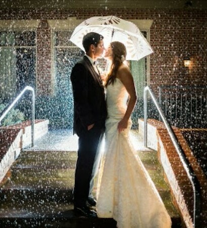 umbrella, rainfall and night