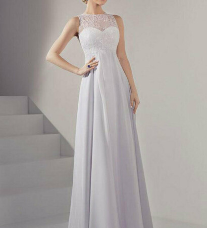chiffon dress, lace and wedding gown