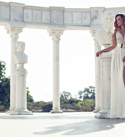 julie vino, dress and bride