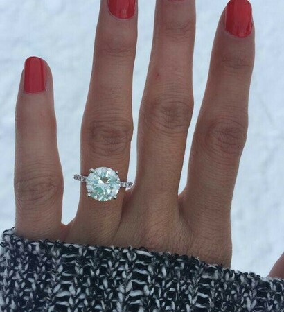 rich, engagement and fancy living