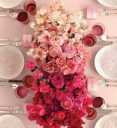 inspiration, flowers and table