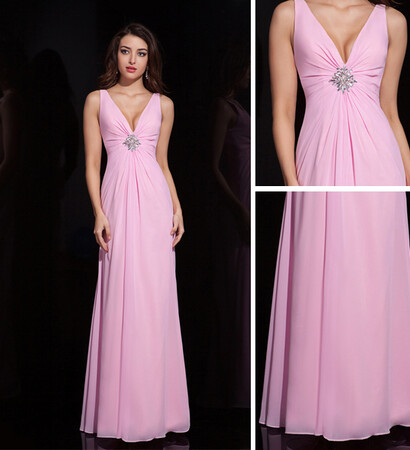 party, dress and candy pink