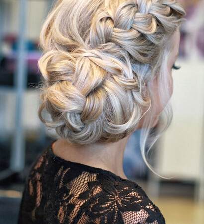 hairdo, beauty and lace