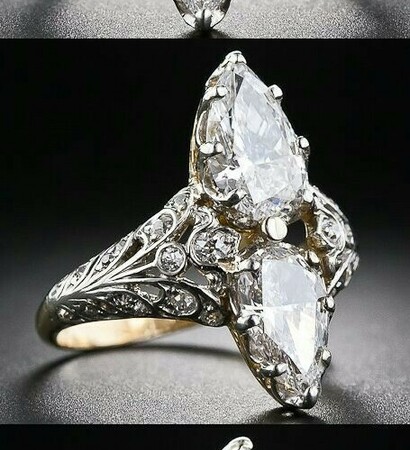 edwardian, breathtaking and twin-stone