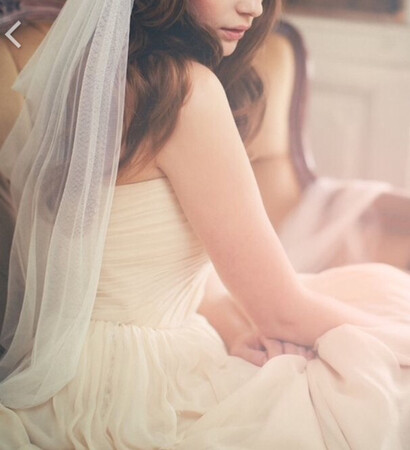 wedding dress, dress and paige