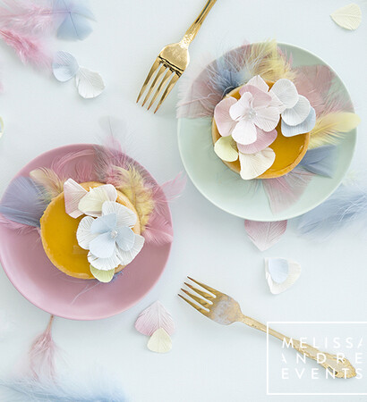 lemon tart, wedding planner and wedding cake