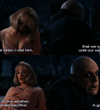 marriage, the addams family and wtf