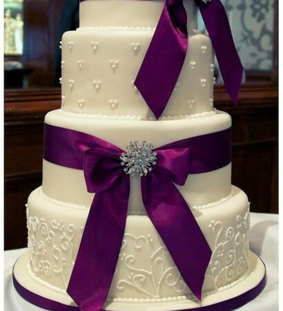 bows, diamonds and purple