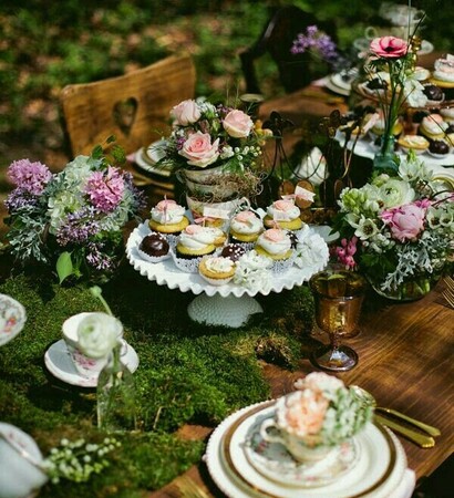 woodland, bohemian and fairy tale