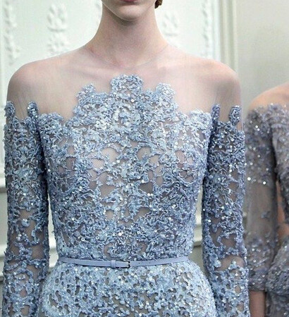 lace, blue dress and party dress