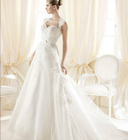 wedding dress, fashion and lace wedding dress