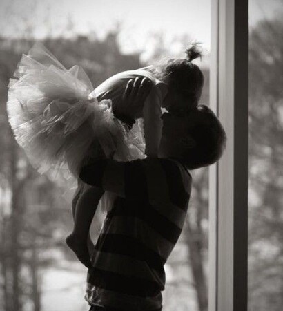dad, doughter and life