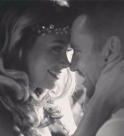 georgia horsley, black and white and danny jones