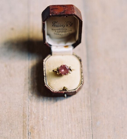 box, inspiration and wedding ring