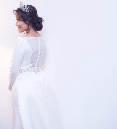 wedding dress, white and Kuala Lumpur