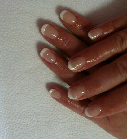 wedding nails, nail and france nails