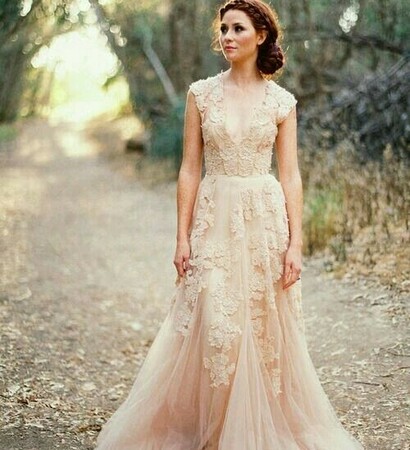 fashion, dress and wedding dress